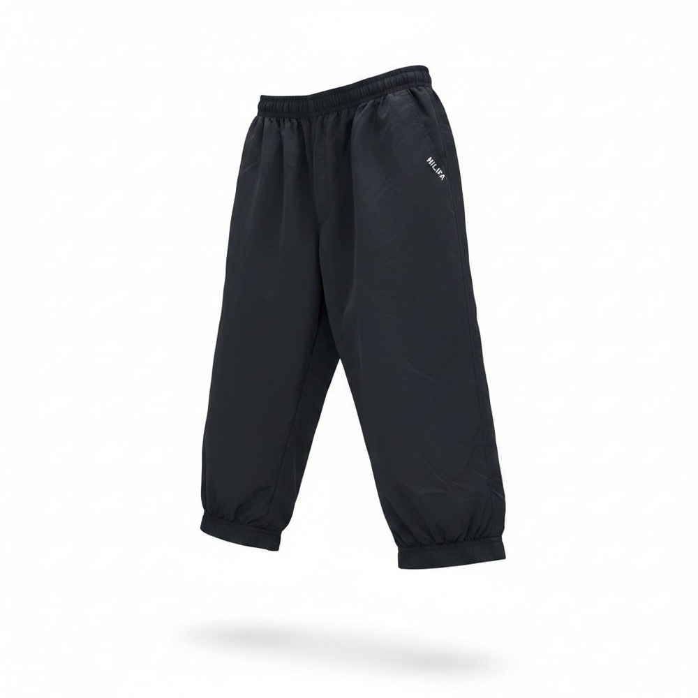 Helly Hansen Track Pants Large Black Elastic Waist Ribbed Cuff Gorpcore Techwear